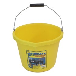 Bucket Invincible Yellow Plastic 3 Gallon